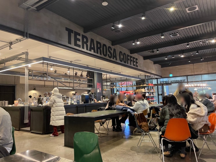커피선택권이 넓은 코엑스 넓은카페 테라로사