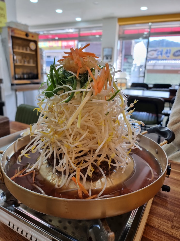  대구 맛집] 팔공산 백안동 칼국수와 산더미 불고기 '면만드는 사람들'