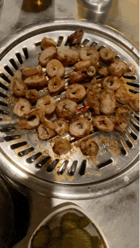  안산 고잔동 막창 대존맛 강추 막창1등집!!! 숯불구이막창 꼼달인꼼장어막창닭발