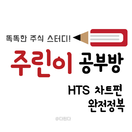  키움 영웅문(HTS) 차트편 : 차트 완전정복 칼럼만 다 읽으면 차트 마스터