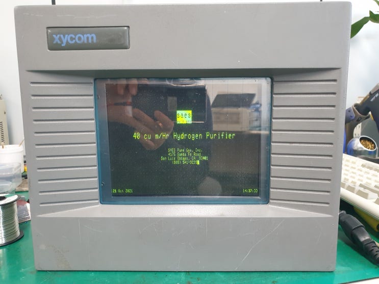  xycom 2000T CRT 모니터 개조