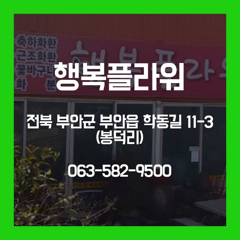 행복플라워 사진 1