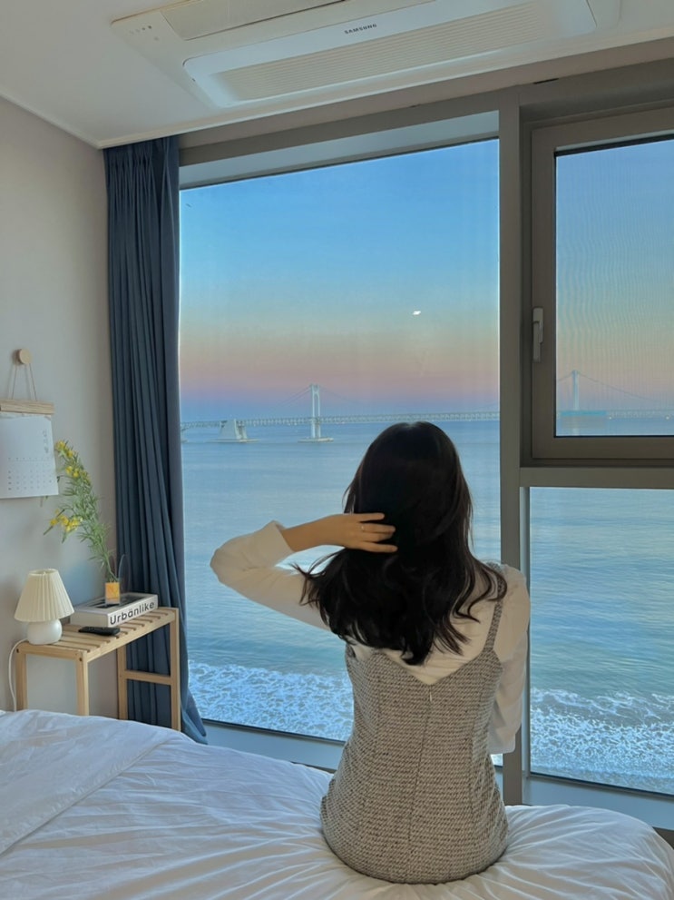  부산 광안리 에어비앤비 뷰 진짜 예뻤다..!!