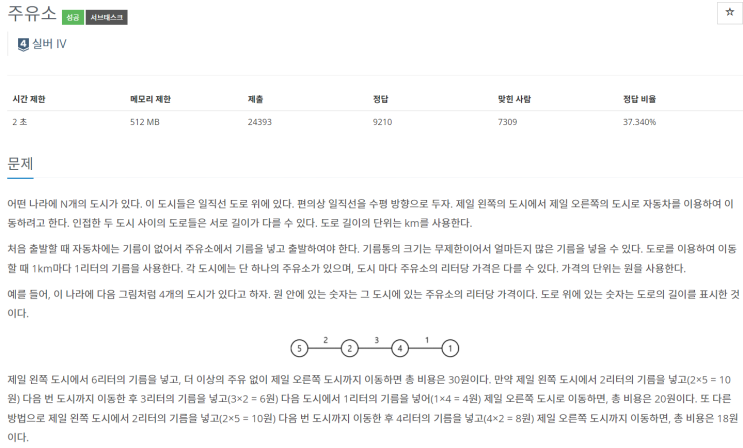  boj_13305_주유소