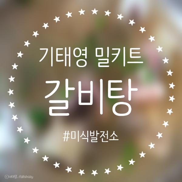  기태영 아빠 소갈비탕 [미식발전소] 갈비탕 밀키트 아빠곰탕