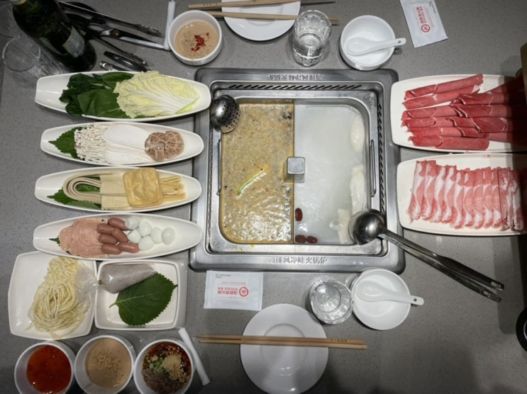  명동 훠궈 맛집 하이디라오 (을지로입구역 맛집, 예약방법, 소스추천)