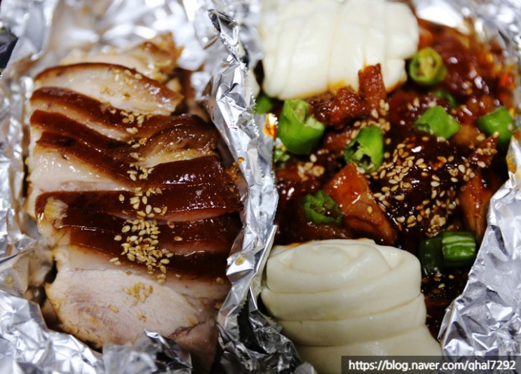  구구족 순살반반 족발 맛있어요