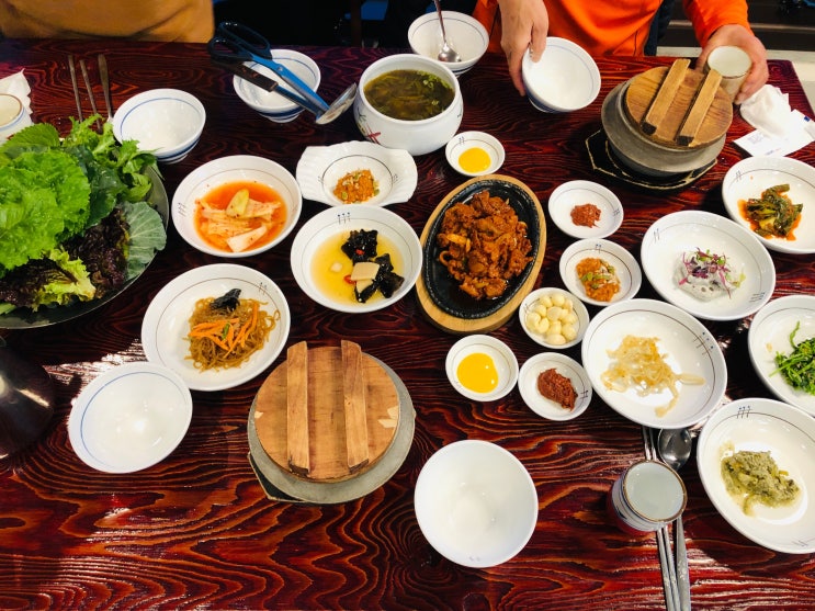  부천 인천 무한리필 쌈밥 맛집 제육볶음 오리고기 최고~!