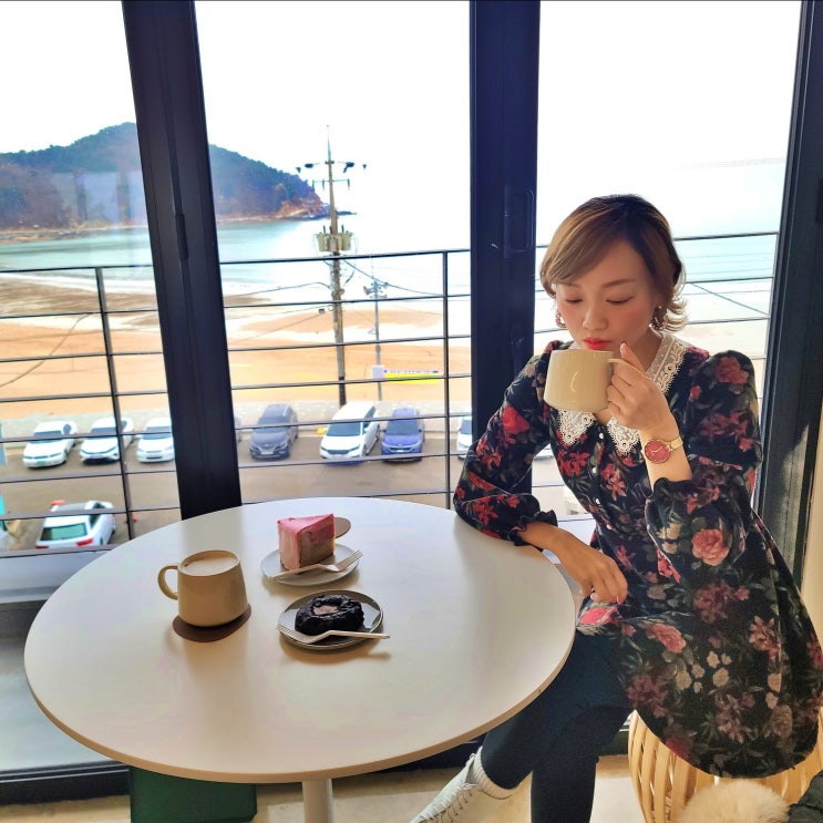  을왕리 카페 해수욕장 오션뷰 블랑