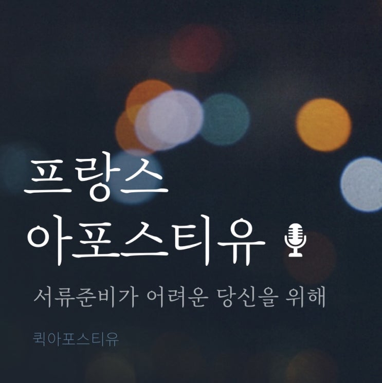  프랑스아포스티유ㅣ프랑스유학ㅣ프랑스이민