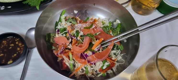 천안에서 평창 송어 맛보기~