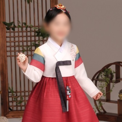  다가올 구정설에 입히기 좋은 예쁜 여아한복