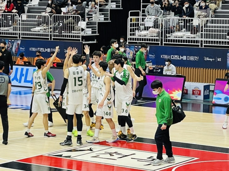 VS 원주 DB 76-87 승 (새해 첫 <b>허웅</b>,<b>허훈</b> 맞대결/수원 직관)