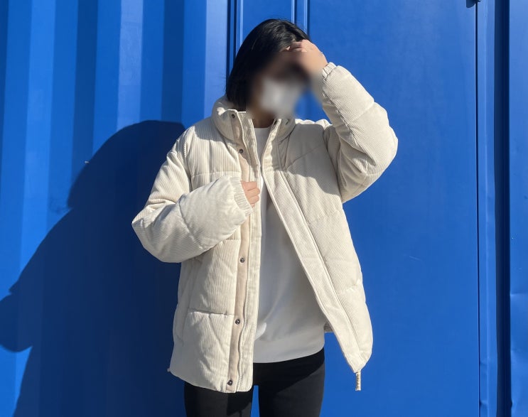  [숏푸퍼 추천] 후아유 유니 코듀로이 숏푸퍼 WHJPB4V33U 후기