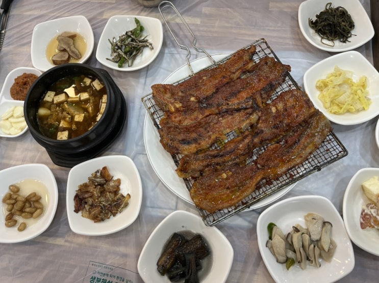  [문경] 문경새재 약돌구이정식 맛집 "마당바위" 내돈내산