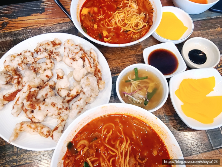 [수원 조원동 짬뽕 맛집] "교동반점" 본점 짬뽕&탕수육 찐찐 맛집! 강력추천!!