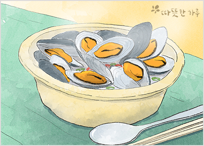 홍합탕 한 그릇 홍합탕 한 그릇