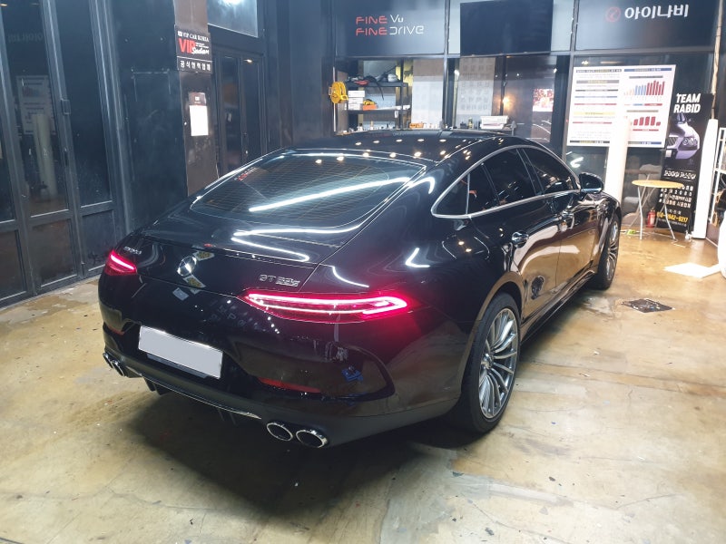 화성 봉담읍 / 랩핑 / 사틴그레이 랩핑 / AMG GT