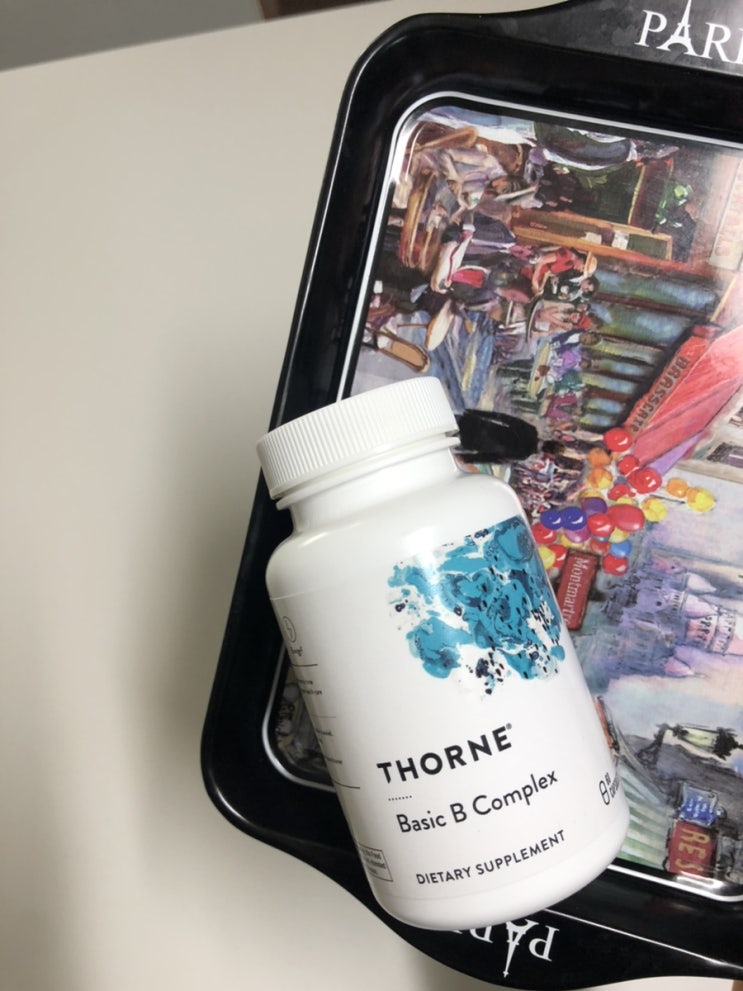  스트레스,우울증에 좋은 영양제 __ 쏜리서치 베이직 B 컴플렉스 (비타민B보충하고 활력 되찾기!!#내돈내산)