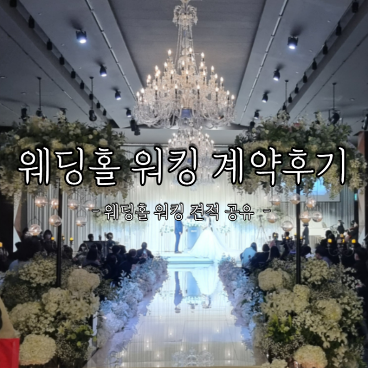  W2-1. 플래너없이 웨딩홀 계약하기 + 워킹 방문상담 견적 공유