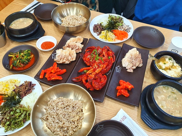  에버랜드 근처 맛집 추천:: 희락보리 / 푸짐한 보리밥 정식 맛집