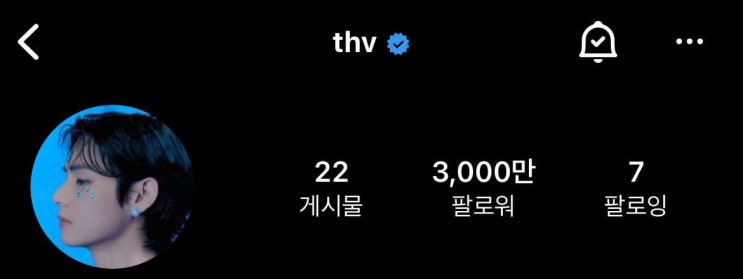 방탄 뷔 인스타 공개 28일만에 팔로워 3000만 방탄 뷔 인스타 공개 28일만에 팔로워 3000만