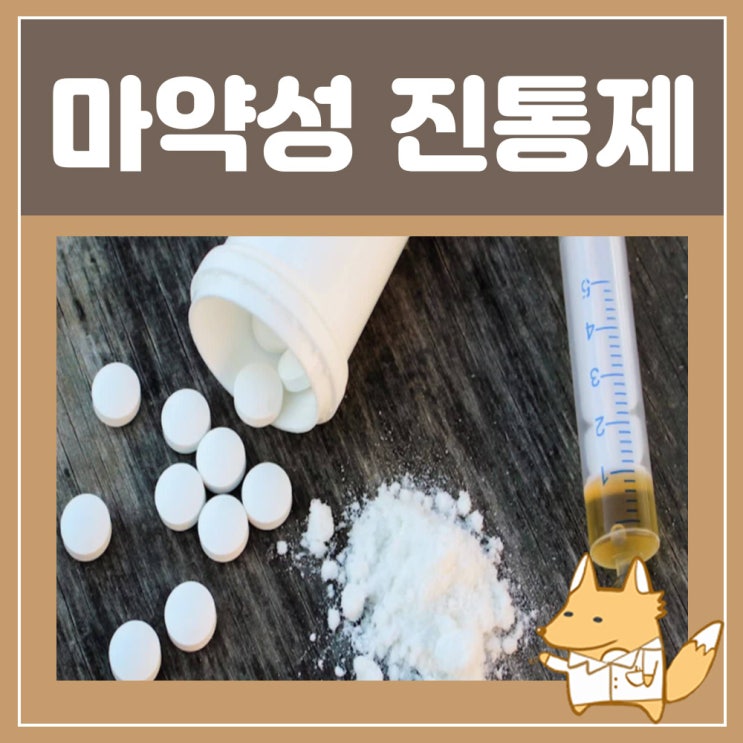  펜타닐 위험성 : 마약성 진통제 오피오이드 꼭 알고 사용해야해요!
