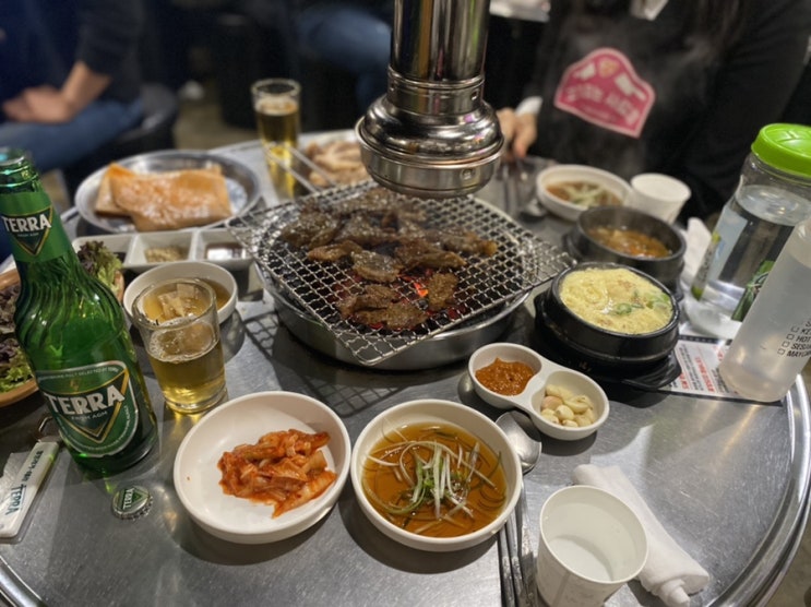 서울대역 맛집 껍데기가 맛있는 고기굽는사람들