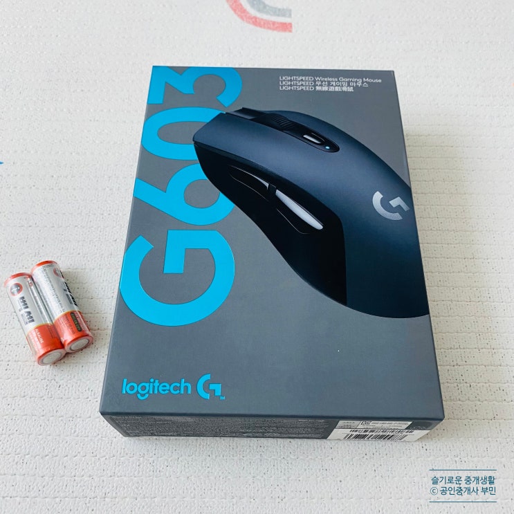  로지텍 G603 게이밍마우스 (feat.G304)
