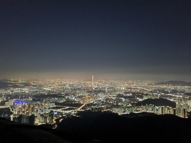 [남한산성] 국청사 야경 볼 수 있는 장소 (도보 차량 둘 다 가능)(당일 미세먼지 및 날씨 확인 필수)