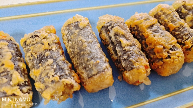  밀당의 고수 김말이 바삭하고 분식집보다 맛있는 김말이