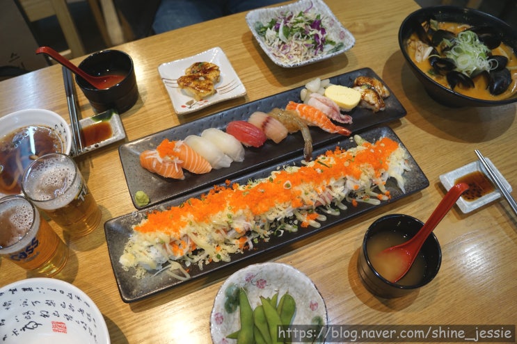  부천 신중동 초밥 맛집 스시범 알찬 구성까지 칭찬해