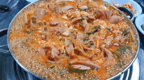  여의도 희정식당 마늘듬뿍 부대찌개 후기