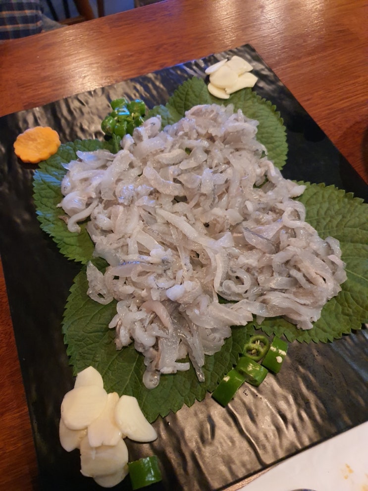  선릉역횟집 강남 세꼬시 전문점 참한뽈락에 반하다.