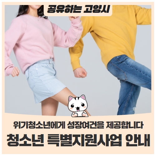 2022년 청소년 특별지원사업 안내 2022년 청소년 특별지원사업 안내