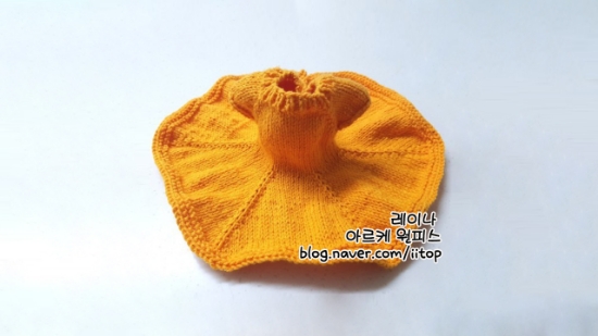 레이나 아르케 원피스 : 대바늘 도안