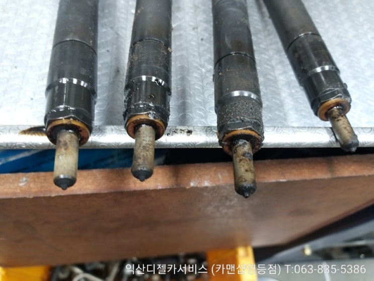  포터2 디젤 인젝터 교환 egr쿨러 클리닝