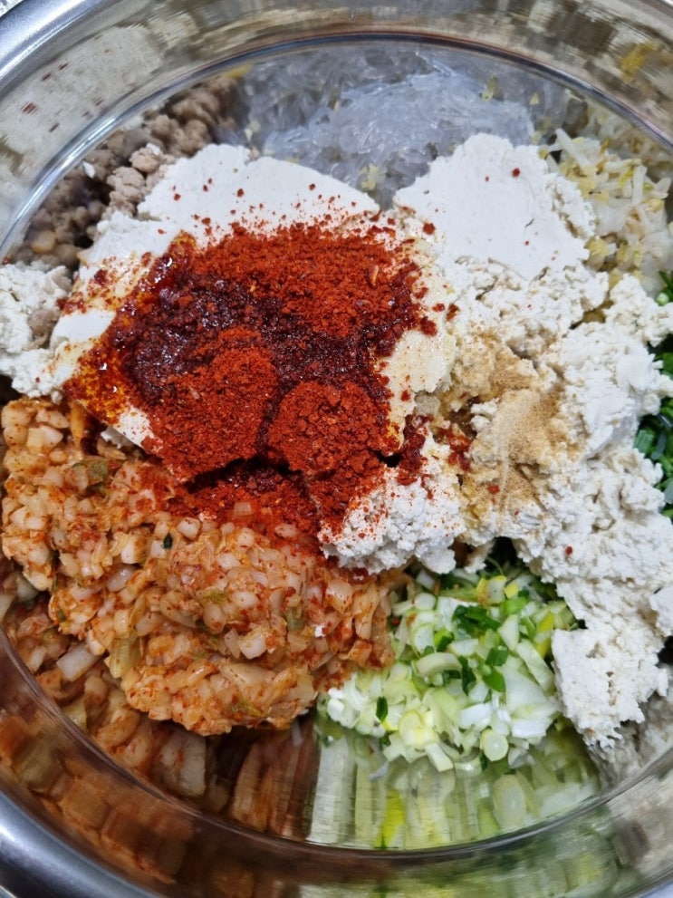 김치만두 만들기 김치만두 속 김치만두재료 만두만들기 수제만두 수제김치만두 만들기