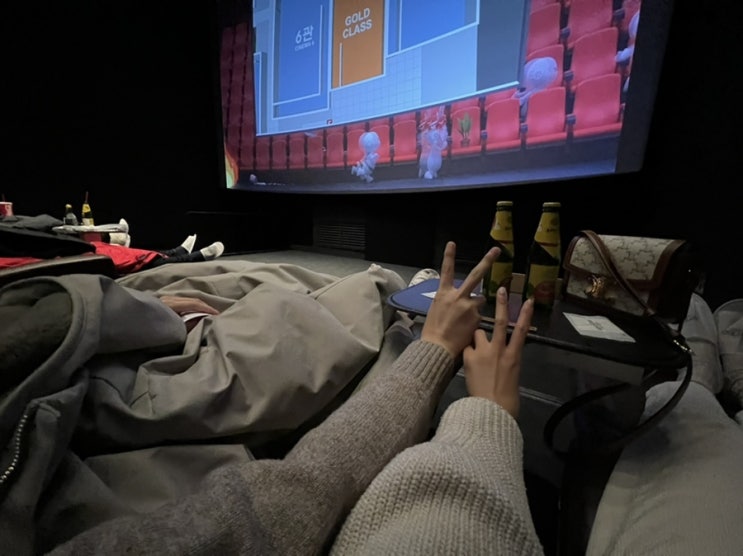  2021년 마지막날은 절찬중인 ‘스파이더맨 노웨이홈(쿠키2개)'용산CGV 골드클래스 후기!