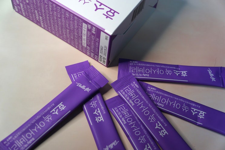 벨로핏 효소쏙아사이베리 - 고소하고 맛있는 소화효소제 1주 복용후기