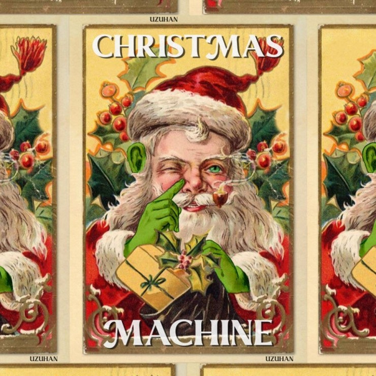 Uzuhan - Christmas Machine [노래가사, 듣기, Audio]