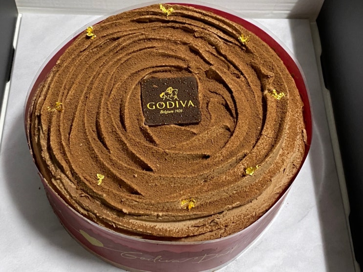 [현대식품관 고디바 초콜릿 케이크] 먹는 순간 다이어트는 물건너갔어요.