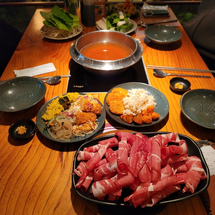  [내돈내산 리뷰] 가산 마리오아울렛 바르미 샤브샤브집
