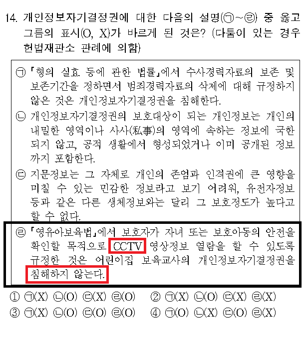  #1. 헌법 기출 객관식소거법 - 위헌판례만 외워라!