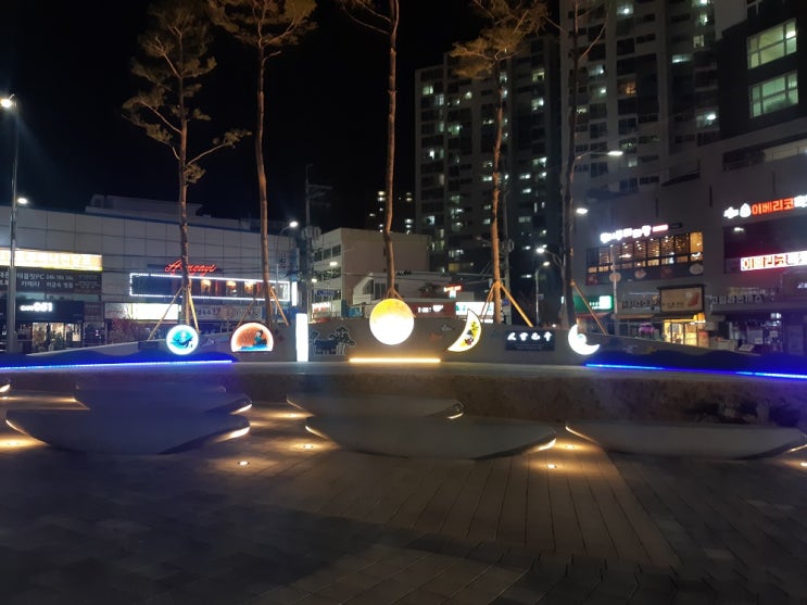  마산 월영동 광장 경남대