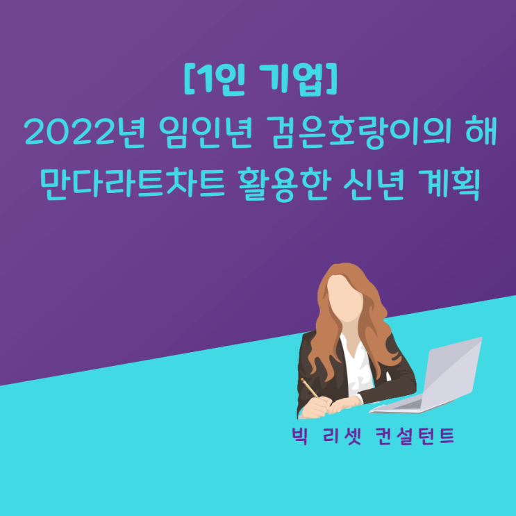  2022년 임인년 검은 호랑이의 해 . 만다라트 차트 활용한 신년 계획