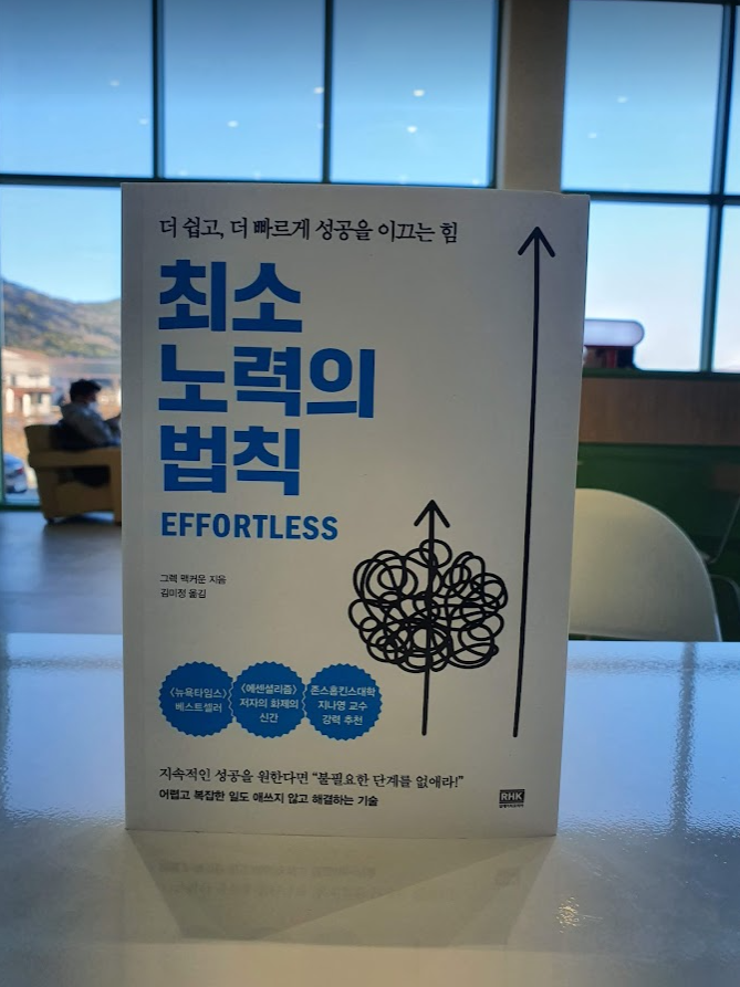 최소 노력의 법칙 서평 최소 노력의 법칙 서평