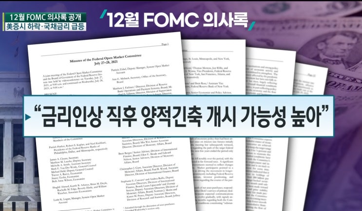 (미국주식 종목뉴스) 3월 금리 인상, 양적 긴축까지. 퀄컴 GM 리비안 니콜라 루시드 화이자 마이크로소프트 어도비 핀터레스트 DIVB ETF 주가