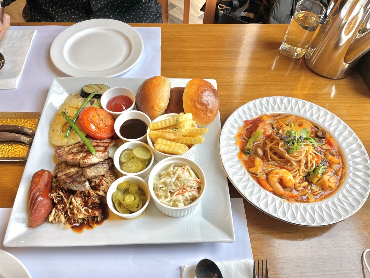  영종도맛집 , 구읍뱃터맛집 : 오씨엔 레스토랑 , 오션뷰 레스토랑 분위기 좋은 영종도 양식집