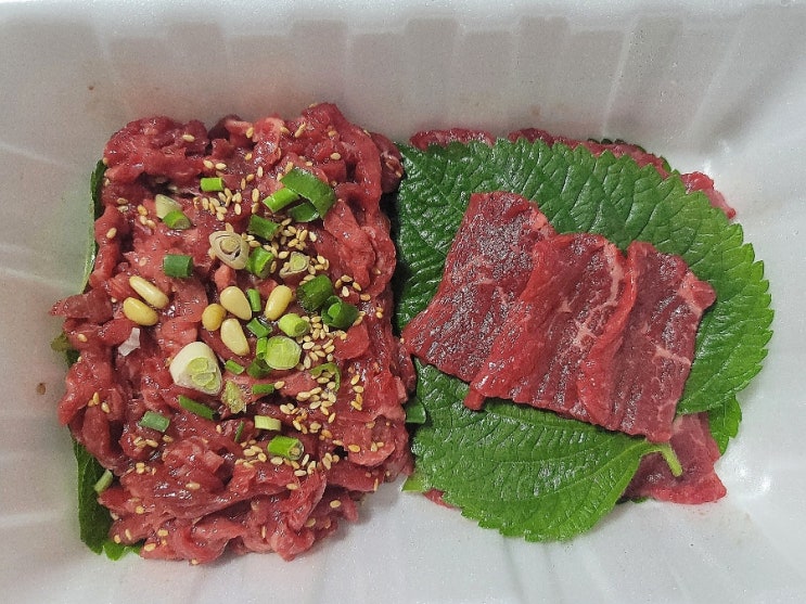  군포 산본동 금정역 "육회독존" 육사시미 맛집 배달 후기